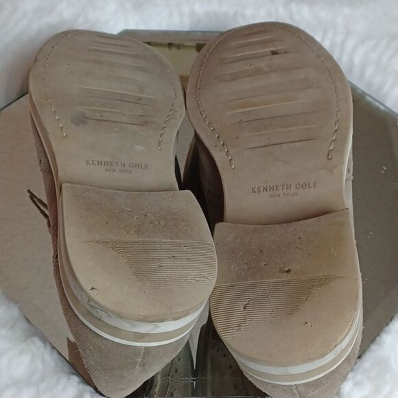 KENNETH COLE  NewYork Camel Suede Leather‎ Oxfords Shoes 13 M